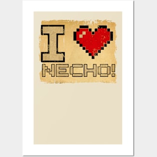 vintage necho // Design On tshirt for to all supporters Posters and Art